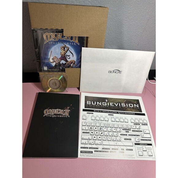 Myth II: Soulblighter (Windows/Mac 1998) Open Box Sealed Game. Never Been Used - Picture 10 of 10